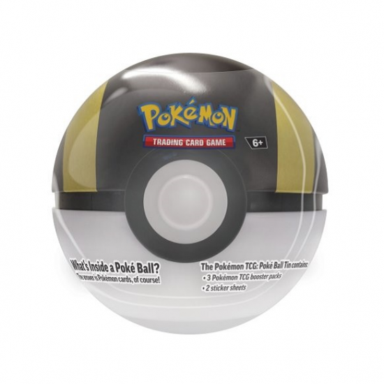 POKEMON POKE BALL TIN ΜΑΥΡΗ ΧΡΥΣΗ 210-85884