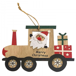 ΧΡΙΣΤΟΥΓΕΝΝΙΑΤΙΚΟ ΣΤΟΛΙΔΙ ΚΡΕΜΑΣΤΟ ΑΜΑΞΙ ΜΕ ΑΓΙΟ 15Χ10ΕΚ. 93-3256