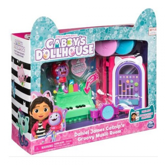 SPIN MASTER GABBY'S DOLLHOUSE - ΔΩΜΑΤΙΟ ΚΟΥΚΛΟΣΠΙΤΟΥ ΔΩΜΑΤΙΟ ΜΟΥΣΙΚΗΣ 6065830 / 20139963