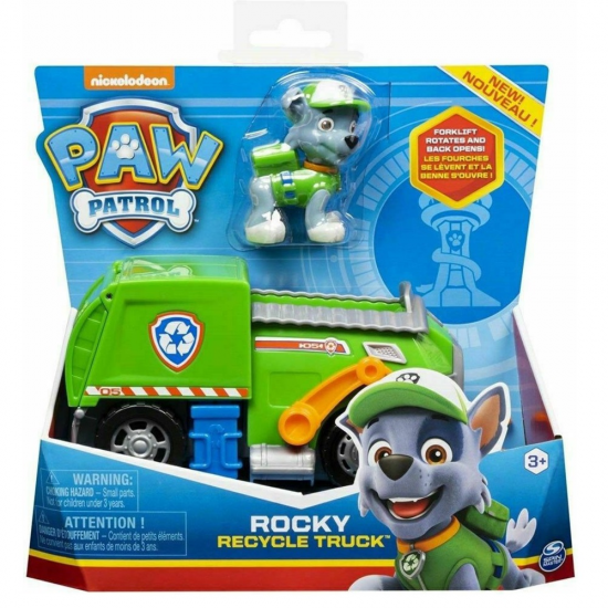 SPIN MASTER PAW PATROL - ROCKY RECYCLE TRUCK 6068360 / 20144470