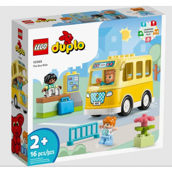 LEGO DUPLO - ΒΟΛΤΑ ΜΕ ΤΟ ΛΕΩΦΟΡΕΙΟ 10988