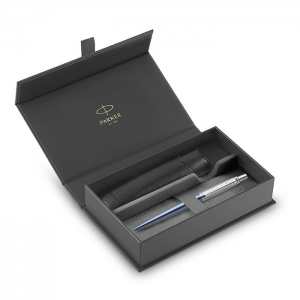 PARKER JOTTER WATERLOO BLUE BALLPEN + ΜΑΥΡΗ ΘΗΚΗ 306414