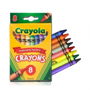 GIOCHI PREZIOSI CRAYOLA 8 ΠΟΛΥΧΡΩΜΕΣ ΚΗΡΟΜΠΟΓΙΕΣ 52-3008