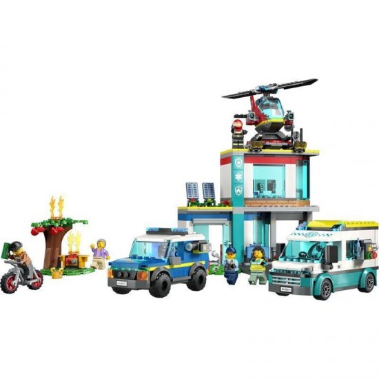 LEGO CITY - EMERGENCY VEHICLES HQ 60371