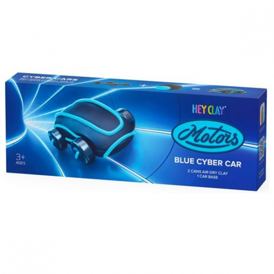 HEY CLAY ΠΑΙΧΝΙΔΙ ΠΗΛΟΣ MOTORS BLUE CYBER CAR 20903