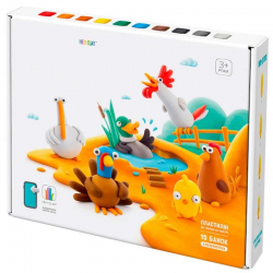 HEY CLAY ΠΑΙΧΝΙΔΙ ΠΗΛΟΣ FARM BIRDS 15020 HEY CLAY ΠΑΙΧΝΙΔΙ ΠΗΛΟΣ FARM BIRDS 15020