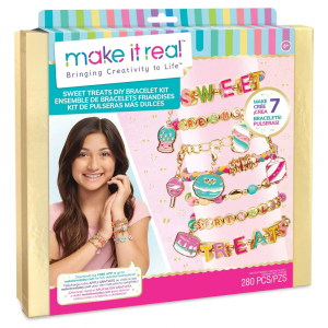 MAKE IT REAL SWEET TREATS DIY BRACELET KIT 1728