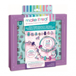 MAKE IT REAL JEWELLERY HALO CHARMS BRACELETS TRUE BLUE 1721