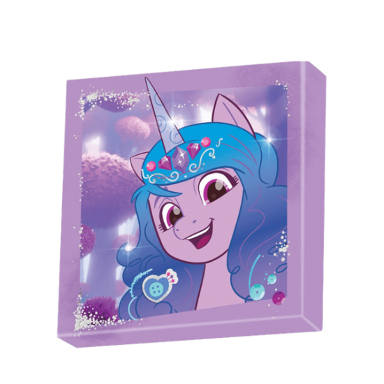 DIAMOND DOTZ ΚΑΤΑΣΚΕΥΗ ΨΗΦΙΔΩΤΟ BOX 28x28cm DOTZBOX IZZY MOONBOW DBX.091
