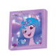 DIAMOND DOTZ ΚΑΤΑΣΚΕΥΗ ΨΗΦΙΔΩΤΟ BOX 28x28cm DOTZBOX IZZY MOONBOW DBX.091