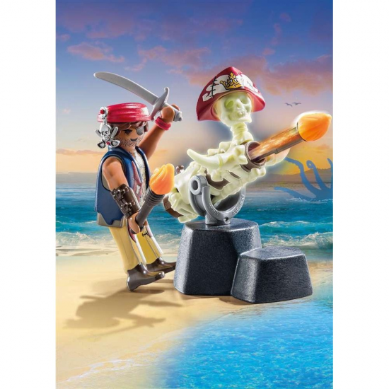 PLAYMOBIL PIRATES - ΠΕΙΡΑΤΗΣ ΜΕ ΚΑΝΟΝΙ 71421