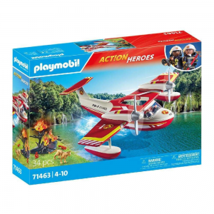 PLAYMOBIL ACTION HEROES - ΠΥΡΟΣΒΕΣΤΙΚΟ ΥΔΡΟΠΛΑΝΟ 71463