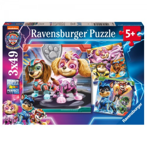 RAVENSBURGER PUZZLE 3Χ49 ΤΕΜ PAW PATROL MIGHTY 031696