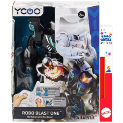 SILVERLIT YOCO ΠΑΙΧΝΙΔΟΛΑΜΠΑΔΑ ΤΗΛΕΚΑΤΕΥΘΥΝΟΜΕΝΟ ΡΟΜΠΟΤ BLAST ONE ΜΑΥΡΟ 7530-88589