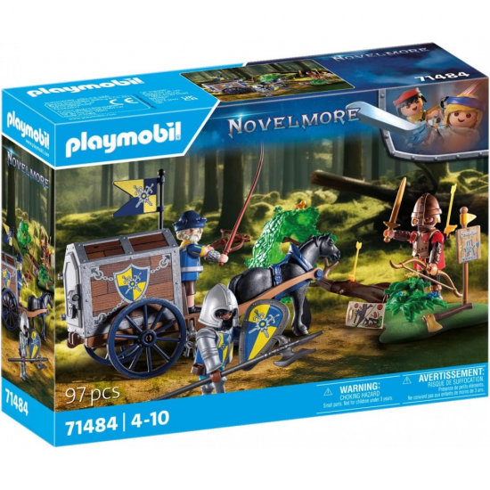 PLAYMOBIL NOVELMORE - ΛΗΣΤΕΙΑ ΕΜΠΟΡΙΚΗΣ ΑΜΑΞΑΣ 71484