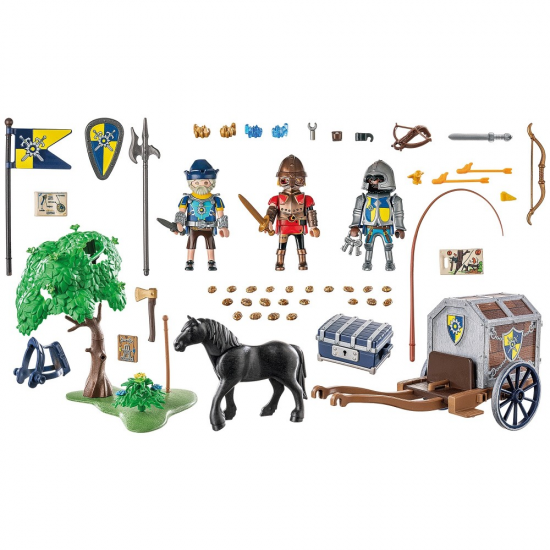 PLAYMOBIL NOVELMORE ΛΗΣΤΕΙΑ ΕΜΠΟΡΙΚΗΣ ΑΜΑΞΑΣ 71484