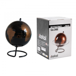 I-TOTAL ΥΔΡΟΓΕΙΟΣ ROTATING MAP WITH BASE GOLD 14CM CM3312C 139331203 I-TOTAL ΥΔΡΟΓΕΙΟΣ ROTATING MAP WITH BASE GOLD 14CM CM3312C 139331203