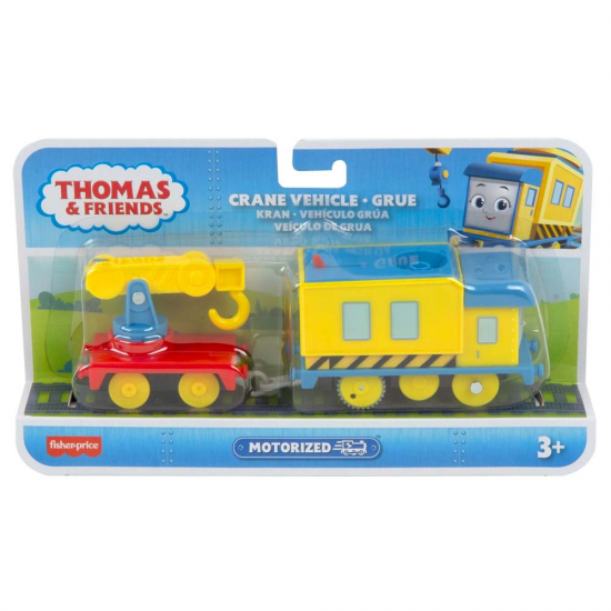 FISHER PRICE THOMAS AND FRIENDS ΜΗΧΑΝΟΚΙΝΗΤΑ ΤΡΕΝΑ CARLY THE CRANE HFX96 / HDY71