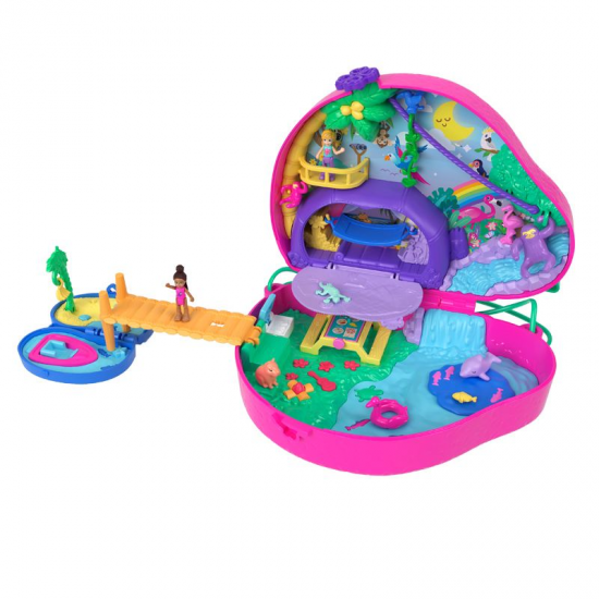 MATTEL POLLY POCKET ΘΗΚΗ - ΤΣΑΝΤΑΚΙ SLOTH FAMILY HRD40 / GKJ63