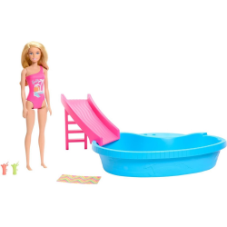 MATTEL BARBIE ΠΙΣΙΝΑ ΜΕ ΚΟΥΚΛΑ HRJ74
