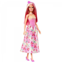 MATTEL BARBIE ΠΡΙΓΚΙΠΙΣΣΑ ΜΕ ΡΟΖ ΑΝΤΑΥΓΕΙΕΣ HRR08