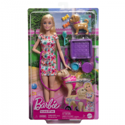 MATTEL BARBIE ΚΟΥΤΑΒΑΚΙΑ ΜΕ ΑΝΑΠΗΡΙΚΟ ΑΜΑΞΙΔΙΟ HTK37