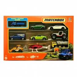 MATTEL MATCHBOX ΜΕΤΑΛΛΙΚΑ ΑΥΤΟΚΙΝΗΤΑΚΙΑ ΣΕΤ 9 X7111 / HVT86
