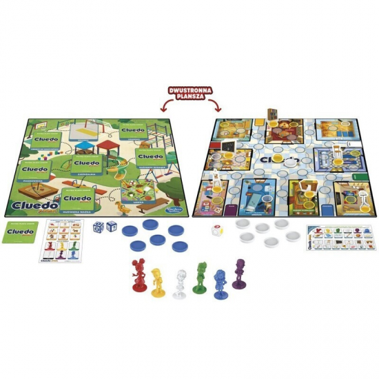 HASBRO ΕΠΙΤΡΑΠΕΖΙΟ ΠΑΙΧΝΙΔΙ CLUEDO JUNIOR ΕΝΑ ΠΑΙΧΝΙΔΙ ΜΥΣΤΗΡΙΟΥ ΠΟΥ ΜΕΓΑΛΩΝΕΙ ΜΑΖΙ ΣΑΣ F6419