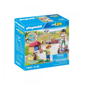 PLAYMOBIL MY LIFE - ΥΠΑΙΘΡΙΑ ΑΝΤΑΛΛΑΚΤΙΚΗ ΒΙΒΛΙΟΘΗΚΗ 71511