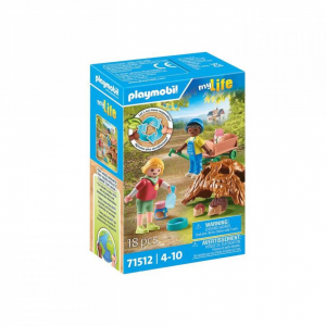 PLAYMOBIL MY LIFE - ΦΡΟΝΤΙΖΟΝΤΑΣ ΤΟΥΣ ΣΚΑΝΤΖΟΧΟΙΡΟΥΣ 71512
