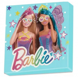 DIAMOND DOTZ ΚΑΤΑΣΚΕΥΗ ΨΗΦΙΔΩΤΟ BARBIE ΣΕ ΚΟΡΝΙΖΑ 28Χ28CM 241.928705