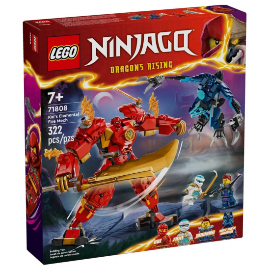 LEGO NINJAGO - KAI'S ELEMENT FIRA MECH 71808 LEGO NINJAGO - KAI'S ELEMENT FIRA MECH 71808