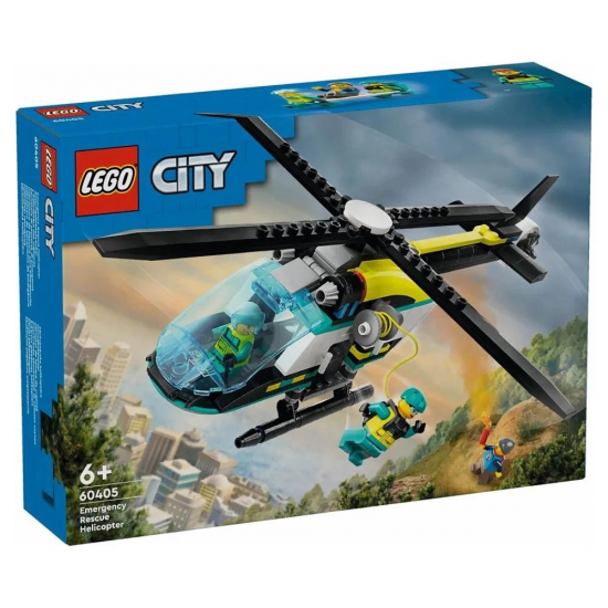 LEGO CITY EMERGENCY RESCUE HELICOPTER 60405