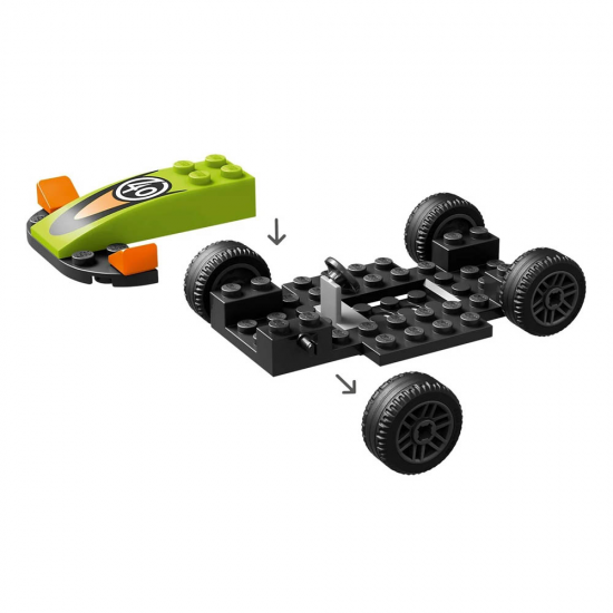 LEGO CITY GREEN RACE CAR 60399