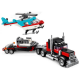 LEGO CREATOR 3 IN 1 FLATBED TRUCK WITH HELICOPTER 31146