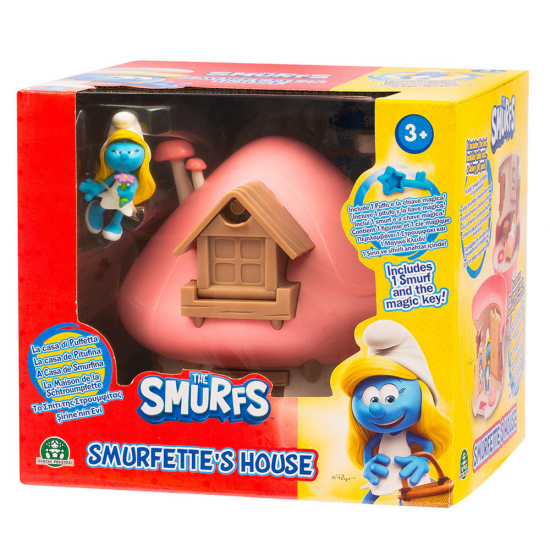 GIOCHI PREZIOSI THE SMURFS - ΣΤΡΟΥΜΦΑΚΙΑ ΜΑΓΙΚΟ ΣΠΙΤΑΚΙ SMURFETTE'S HOUSE PUF20000 / PUF20300