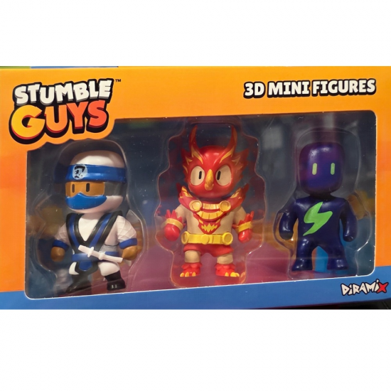 JUST TOYS STUMBLE GUYS 3D MINI FIGURES SERIES 3 ΣΕΤ 3 ΦΙΓΟΥΡΕΣ 0481 JUST TOYS STUMBLE GUYS 3D MINI FIGURES SERIES 3 ΣΕΤ 3 ΦΙΓΟΥΡΕΣ 0481