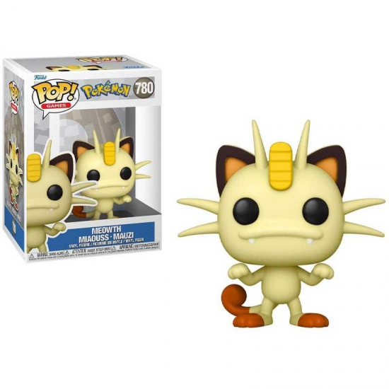 FUNKO POP POKEMON : MEOWTH MIAOUS - MAUZI #780 746304.