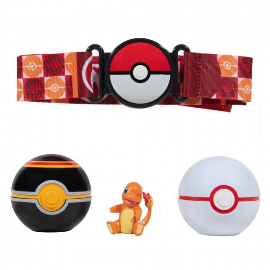 POKEMON W14 CLIP N GO POKE BALL ΜΕ ΖΩΝΗ - CHARMANDER JW095283-W14 PKW3163