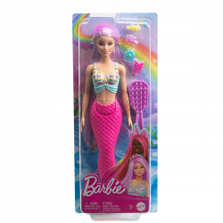 MATTEL BARBIE ΓΟΡΓΟΝΑ ΜΕ ΜΑΚΡΙΑ ΜΑΛΛΙΑ HRR00 / HRP99