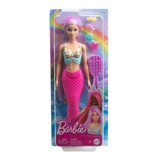 MATTEL BARBIE ΓΟΡΓΟΝΑ ΜΕ ΜΑΚΡΙΑ ΜΑΛΛΙΑ HRR00 / HRP99