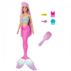 MATTEL BARBIE ΓΟΡΓΟΝΑ ΜΕ ΜΑΚΡΙΑ ΜΑΛΛΙΑ HRR00 / HRP99