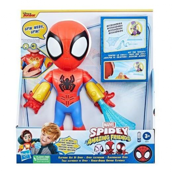 HASBRO SPIDEY AND HIS AMAZING FRIENDS - ELECTRONIC SUIT UP ΦΙΓΟΥΡΑ SPIDEY F8317