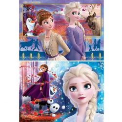 CLEMENTONI PUZZLE 2X60 ΤΕΜ. SUPER COLOR FROZEN 2 87487 / 21609