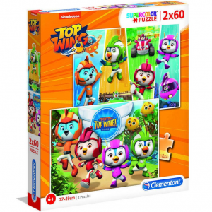 CLEMENTONI PUZZLE 2X60 ΤΕΜ. TOP WING 21610