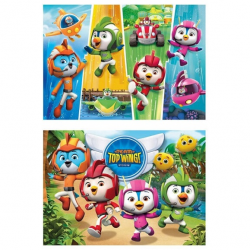 CLEMENTONI PUZZLE 2X60 ΤΕΜ. TOP WING 21610 CLEMENTONI PUZZLE 2X60 ΤΕΜ. TOP WING 21610