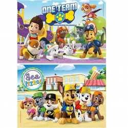 CLEMENTONI PUZZLE 2Χ20 ΤΕΜ SUPER COLOR PAW PATROL 88227 / 24779