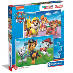 CLEMENTONI PUZZLE 2X20 ΤΕΜ. PAW PATROL 24800 CLEMENTONI PUZZLE 2X20 ΤΕΜ. PAW PATROL 24800