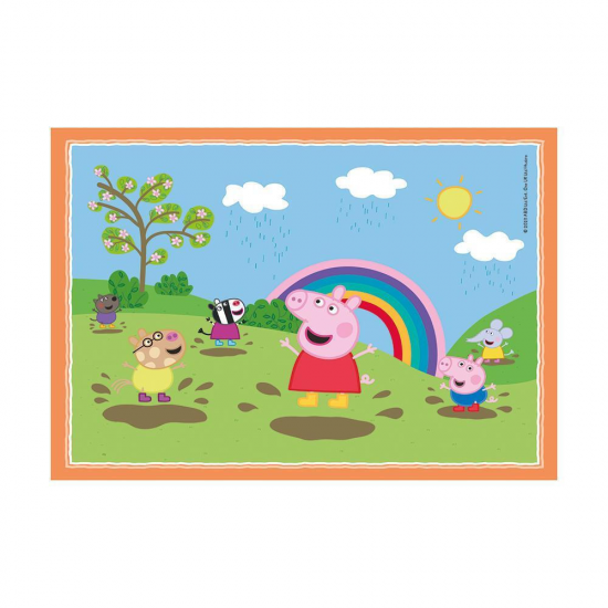 CLEMENTONI PUZZLE 4IN1 12/16/20/24 ΤΕΜ. PEPPA PIG 21516