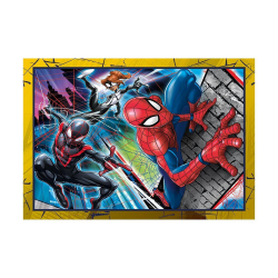 CLEMENTONI 4 IN 1 PUZZLE 12-16-20-24 ΤΕΜ SUPER COLOR MARVEL SPIDERMAN 87427 / 21515
